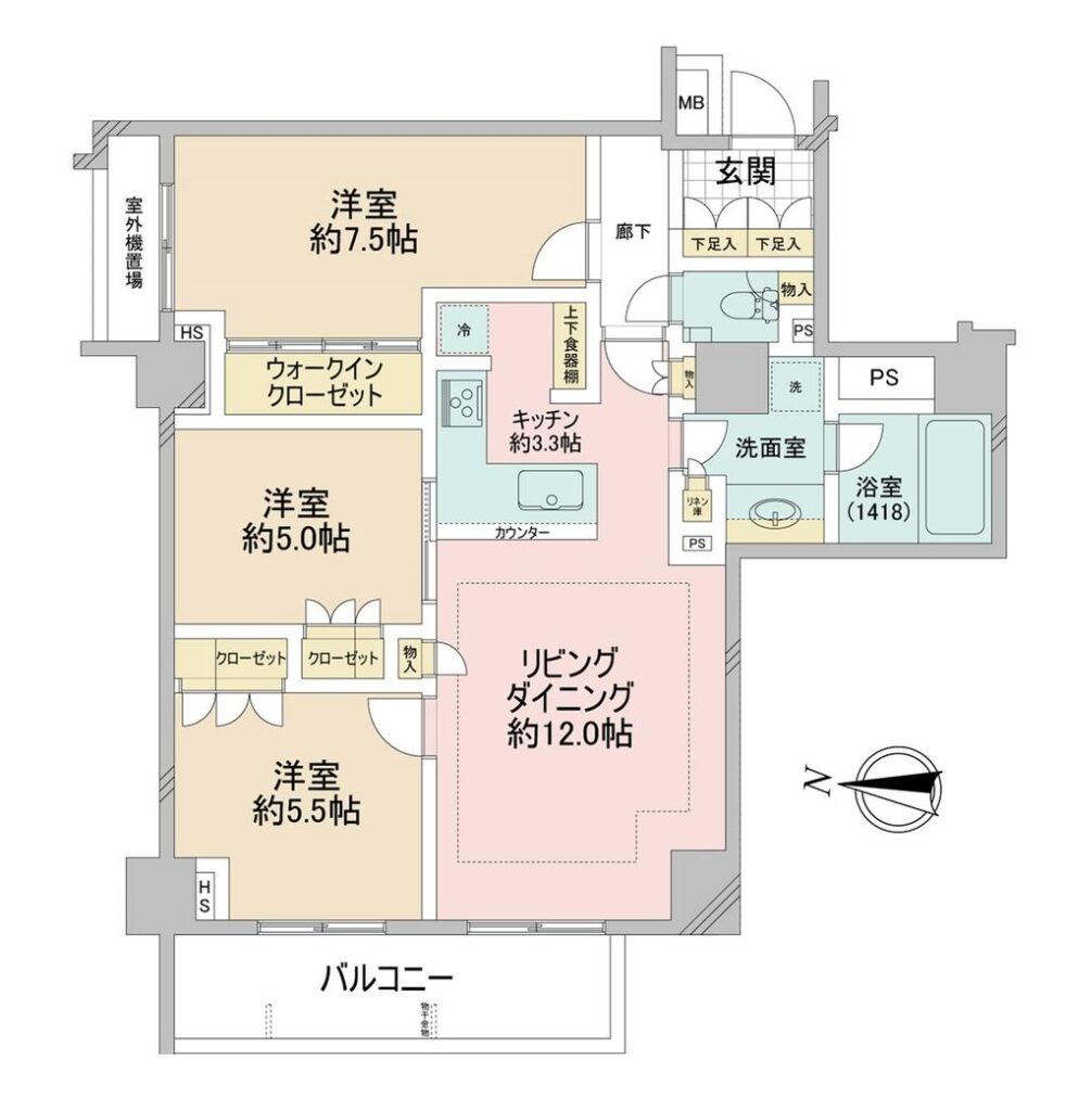 オープンレジデンシア代々木ザ・ハウス floor plan